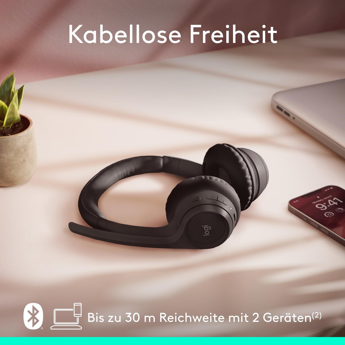 Logitech Zone 300 Midnight Black (981-001407)
