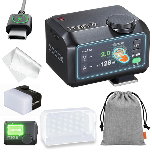 GODOX IT30PRO O Camera Flash with White Diffuser for Olympus & Panasonic - iT30Pro