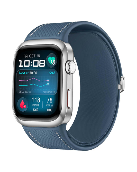 HUAWEI Watch D2 Smartwatch, 1.82" AMOLED, ECG, Blue - Luca-B29
