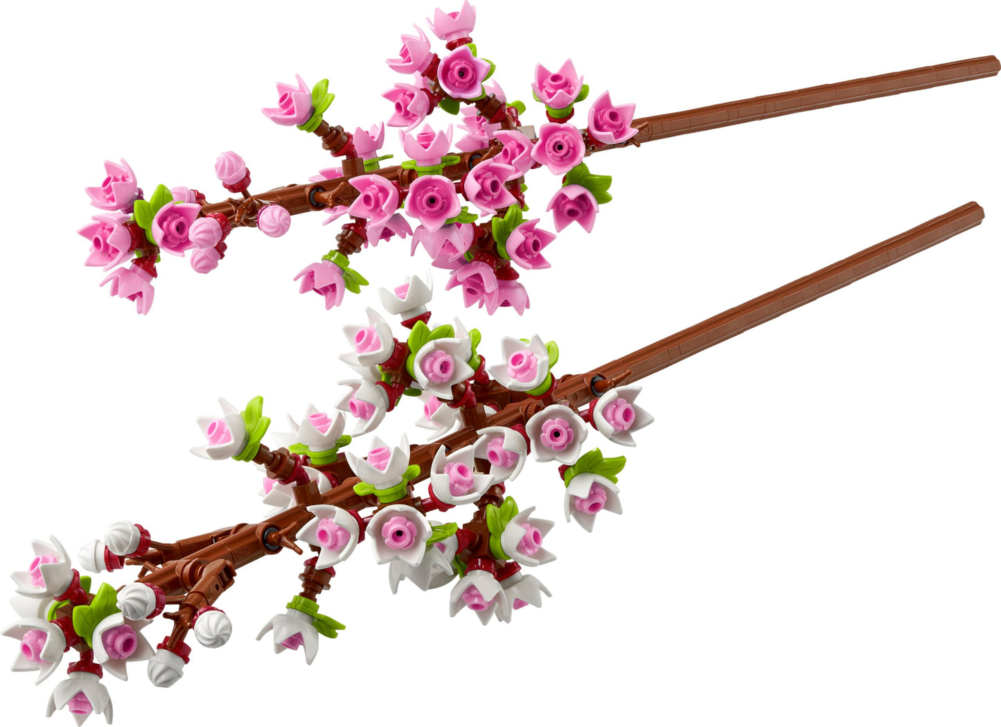 LEGO Botanicals Cherry Blossoms - Toy with artificial flowers - Creative decoration for desk - Playset with flowers for building and displaying Gift for girls and teenagers aged 8 and up - 40725