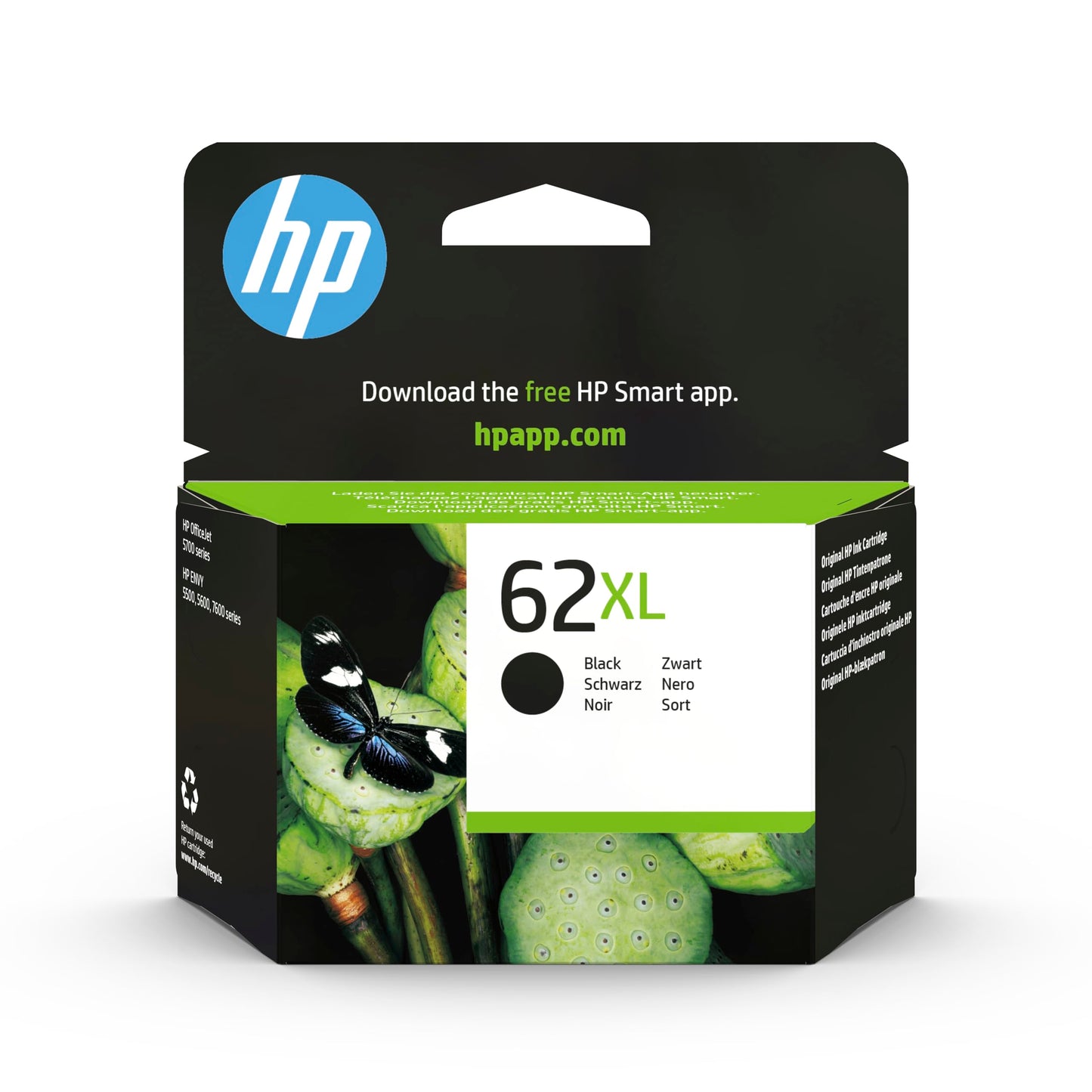 HP 62XL Black (C2P05AE)