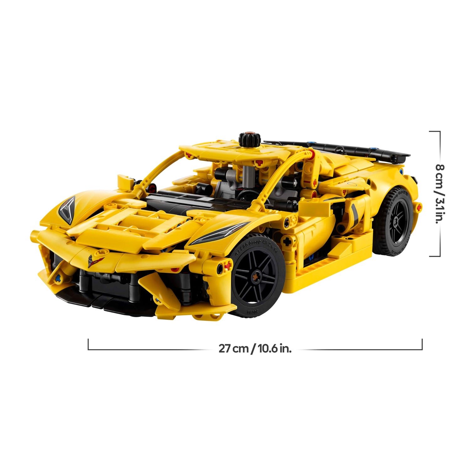 LEGO Technic Chevrolet Corvette Stingray - building toy to collect - toy sports car - model car - gift for boys and girls aged 9 and up who love toy cars 42205