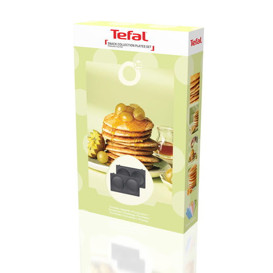 Tefal Snack Collection 2x Pancake Plates, clever storage - XA8110F0