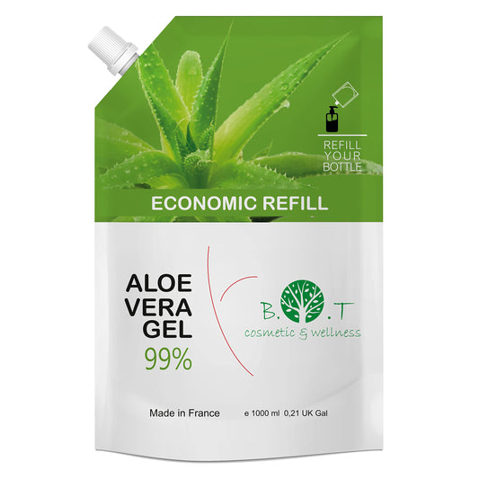 100% Pure Aloe Vera Gel Directly from Lanzarote Spain Moisturizer for Face Body Pimple Dry Skin After Sun Sunburn Hair Gel After Shave Men 1000 ml - B07D3ZFMCR