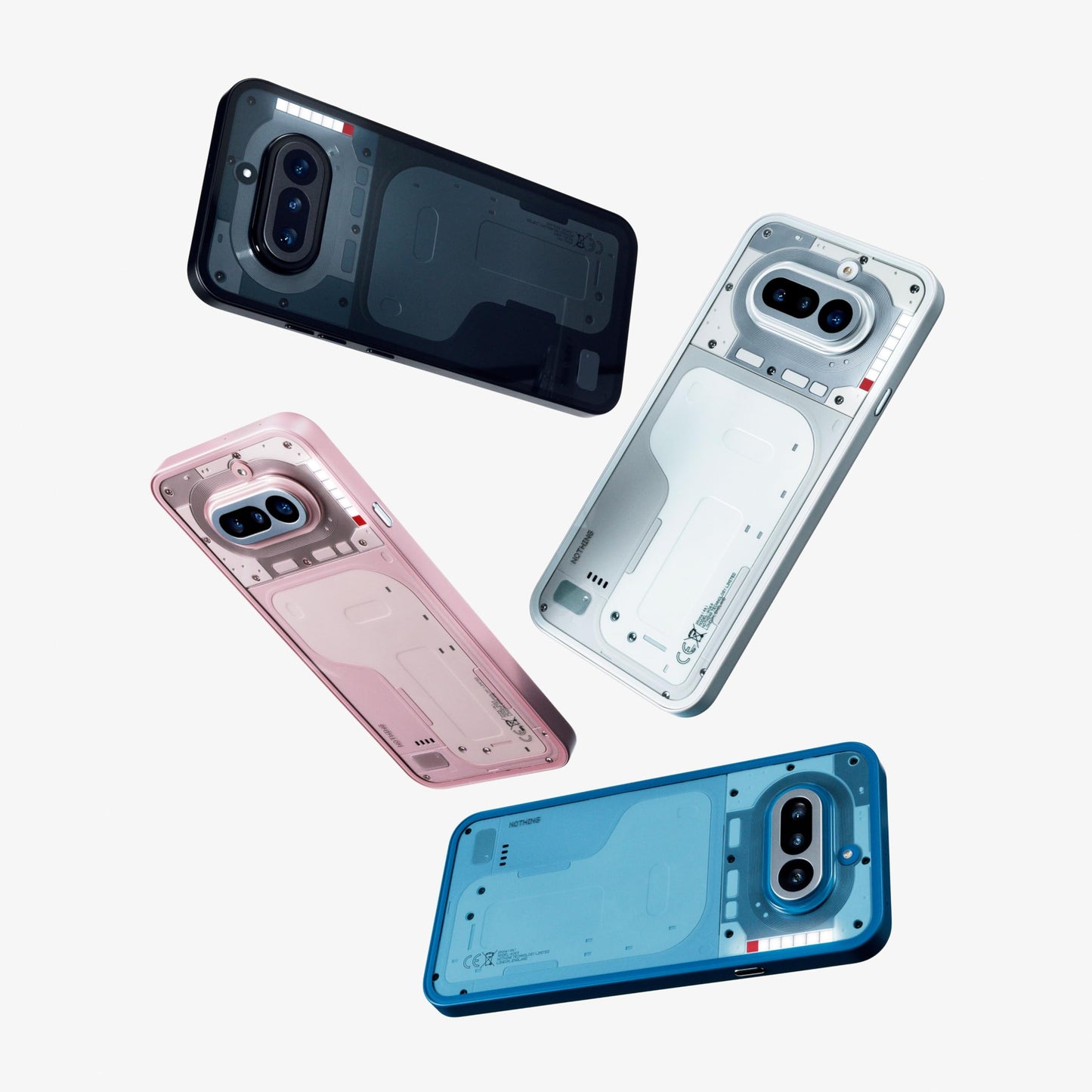 Nothing Phone (4a) - 50 MP triple camera, up to 70x ultra zoom, transparent smartphone, long battery, 50W fast charging, 120Hz AMOLED, Glyph Bar, 8GB+256GB - black - A069