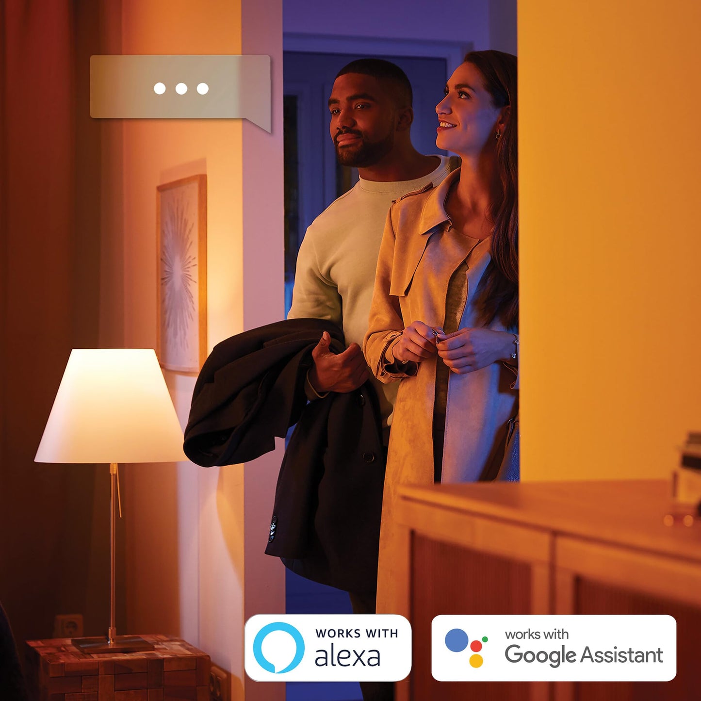 Philips Hue White and Color Ambiance Luster E14 2-pack (929003573602)