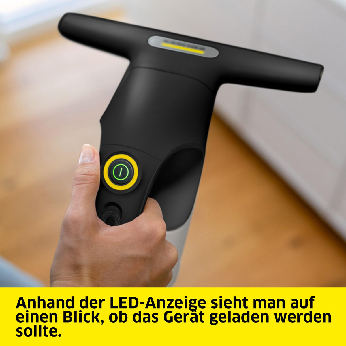 KÄRCHER Battery Window Vacuum WV Compact Care Extra+ Black - 1.633-720.0