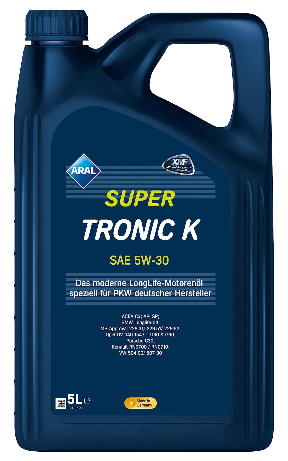 Aral SuperTronic K 5W-30 Motor Oil, 5L - 15F477
