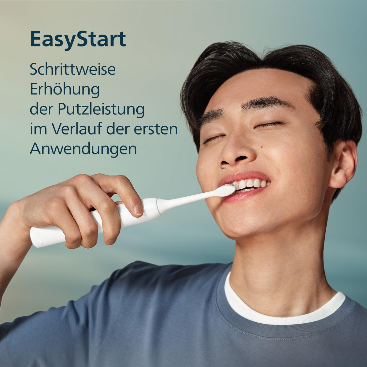Philips Sonicare Series 3100 Electric Toothbrush – Sonic toothbrush with pressure sensor, three intensity settings, EasyStart, SmarTimer, 14 days battery life, travel case, White, HX4033/21, [New]