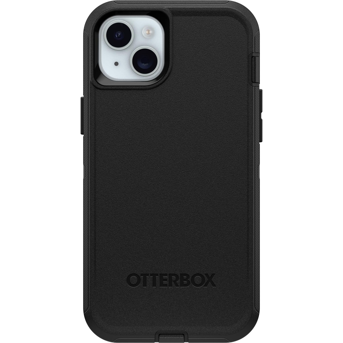 OtterBox Defender Case for iPhone 15 Plus/iPhone 14 Plus, Shockproof Drop Proof Ultra Heavy Duty Protective Case 5X Military Grade Tested Black - 77-92542