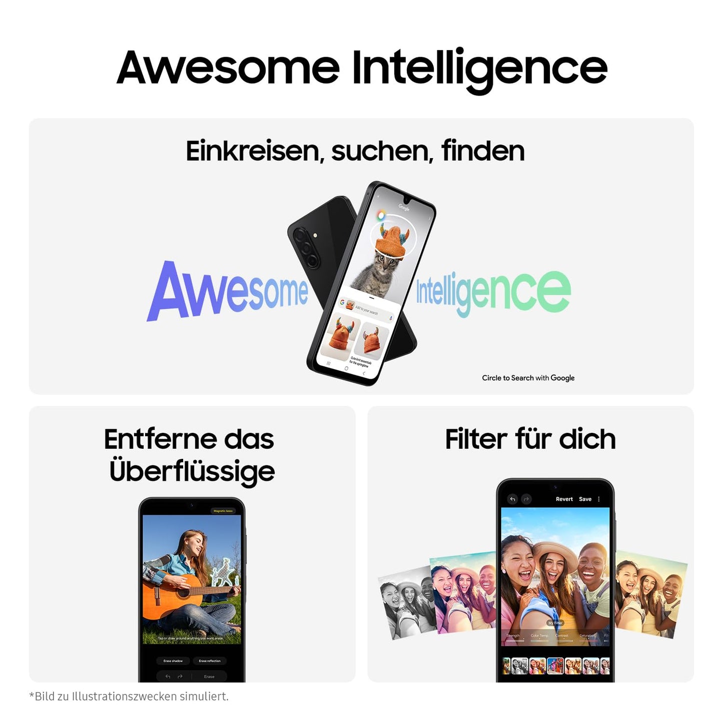 Samsung Galaxy A26 5G AI Smartphone ohne Vertrag