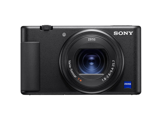 Sony ZV-1 Vlog-Kamera, 20,1 MP, 4K Video, 24–70 mm, Echtzeit-AF - ZV1AB.CE3