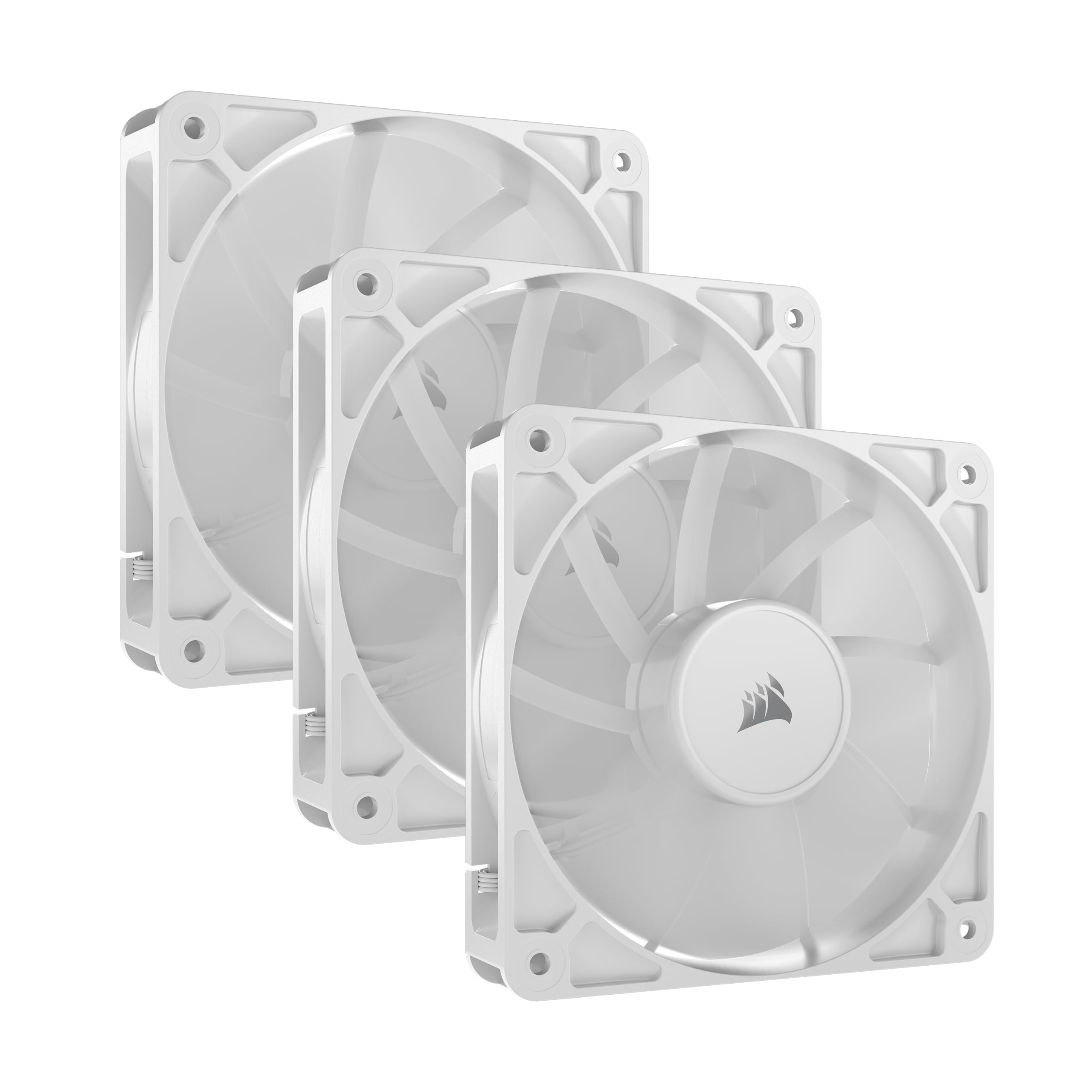 Confezione Da 3 Ventole Pwm Da 120 Mm - Corsair - Rs120 - Bianco - CO-9050193-WW