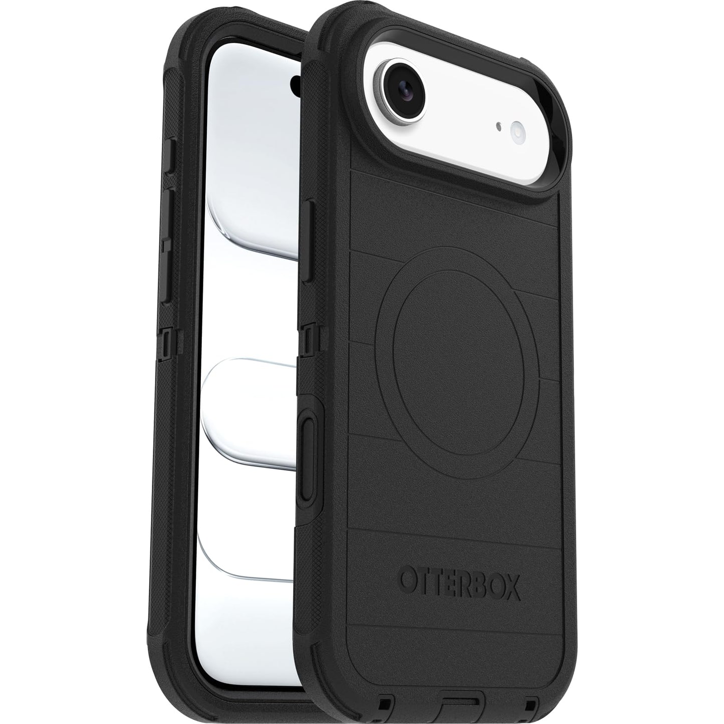 OtterBox Defender Series Pro MagSafe Case for iPhone Air Shockproof Drop Proof Ultra Heavy Duty Protective Case 7X Military Grade Tested Black - 77-98368