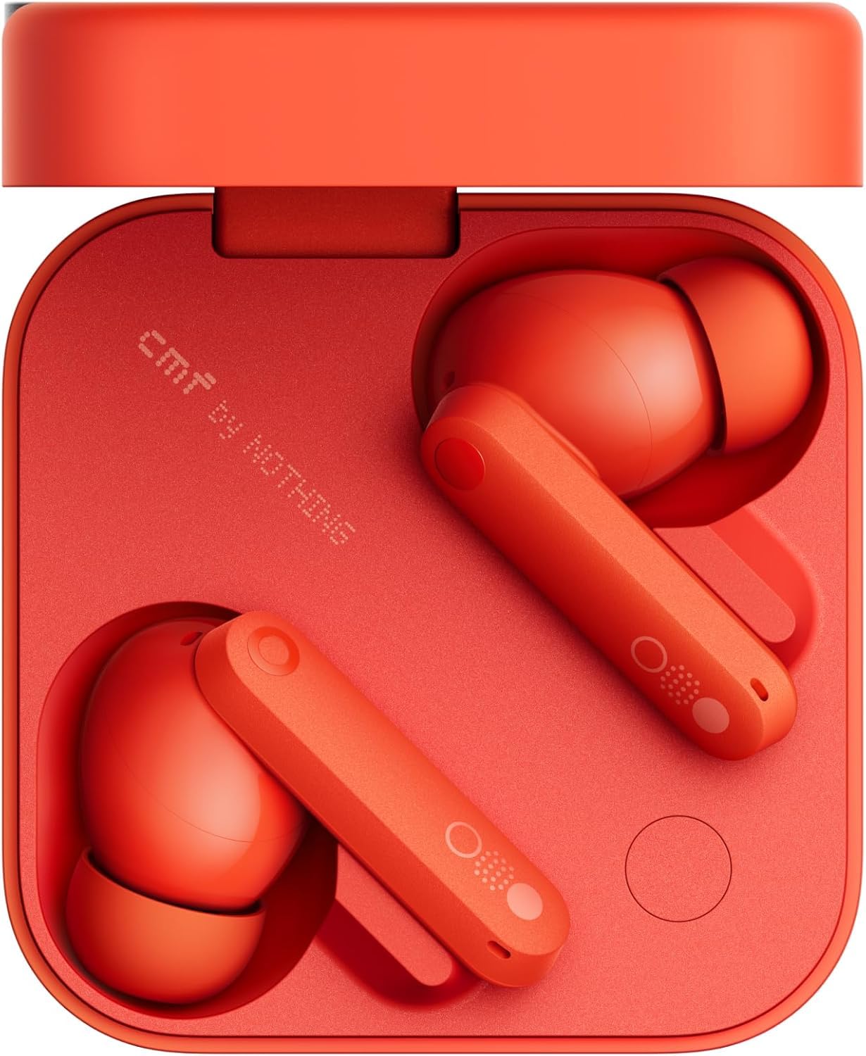 CMF by Nothing Buds Pro 2 - Wireless Earbuds with HiFi Sound, 50 dB Intelligent Active Noise Cancellation, 6 HD Microphones and Spatial Audio Effect, 2025 - Orange - B187