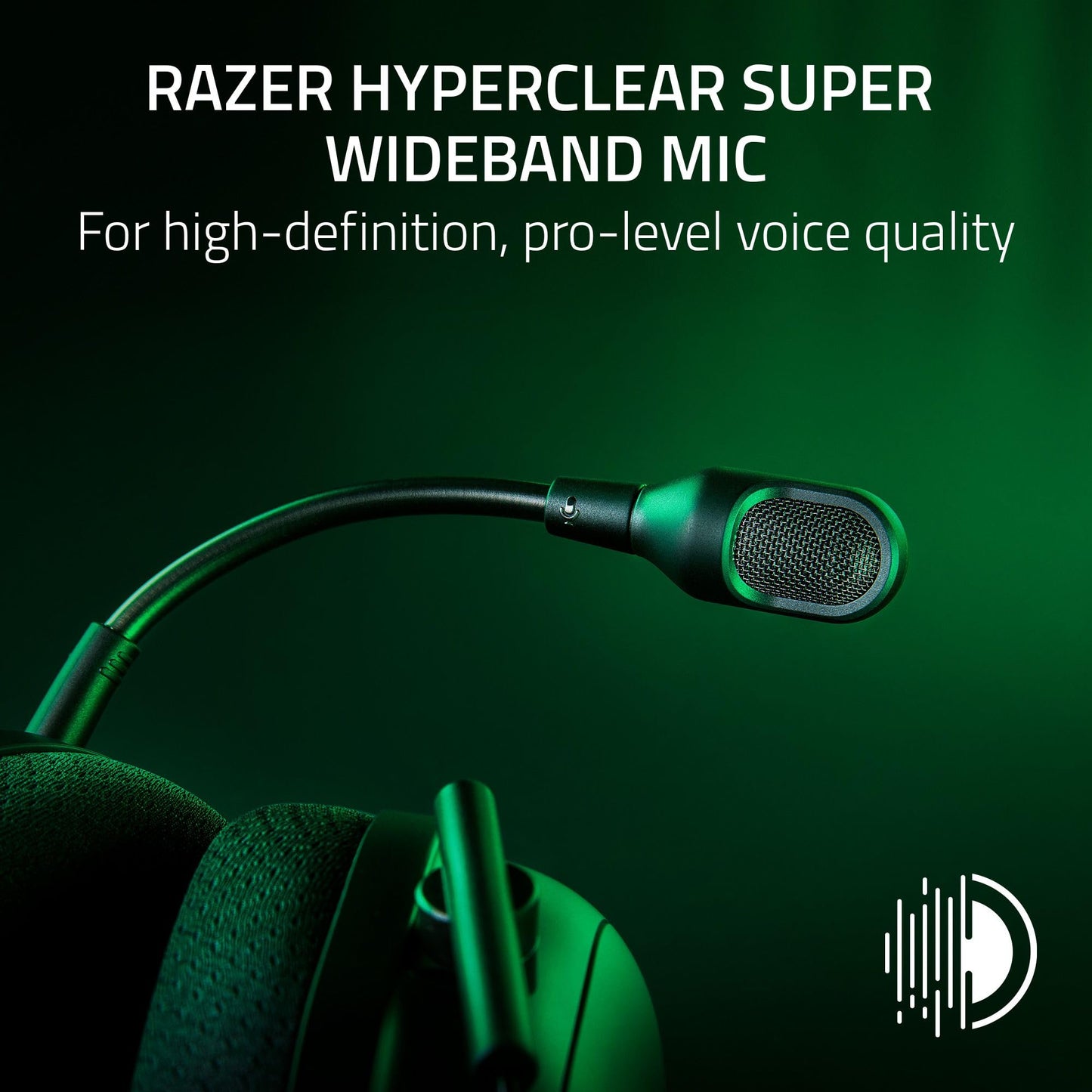 Razer BlackShark V2 Pro (2023) - Premium wireless esports headset (HyperClear super wideband microphone, Triforce Titanium 50mm driver, HyperSpeed wireless technology, up to 70 hours battery) White - RZ04-04530200-R3M1