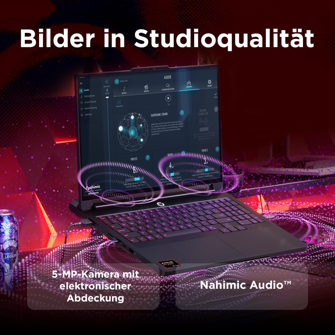 Lenovo Legion Pro 7| Laptop | Ryzen 9 | 32GB | 1TB | RTX 5070 - 83RU001GGE