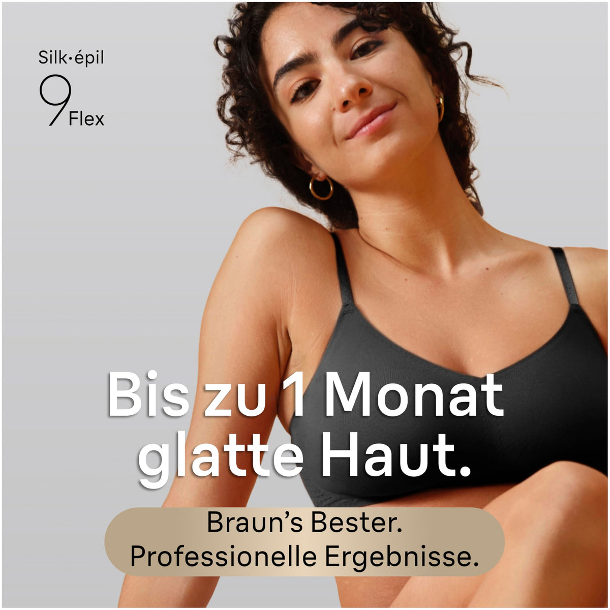 Braun Epilator pentru femei Silk-épil 9 Flex, Ladyshaver, 9-681 3D, Alb/Auriu - SE9-681