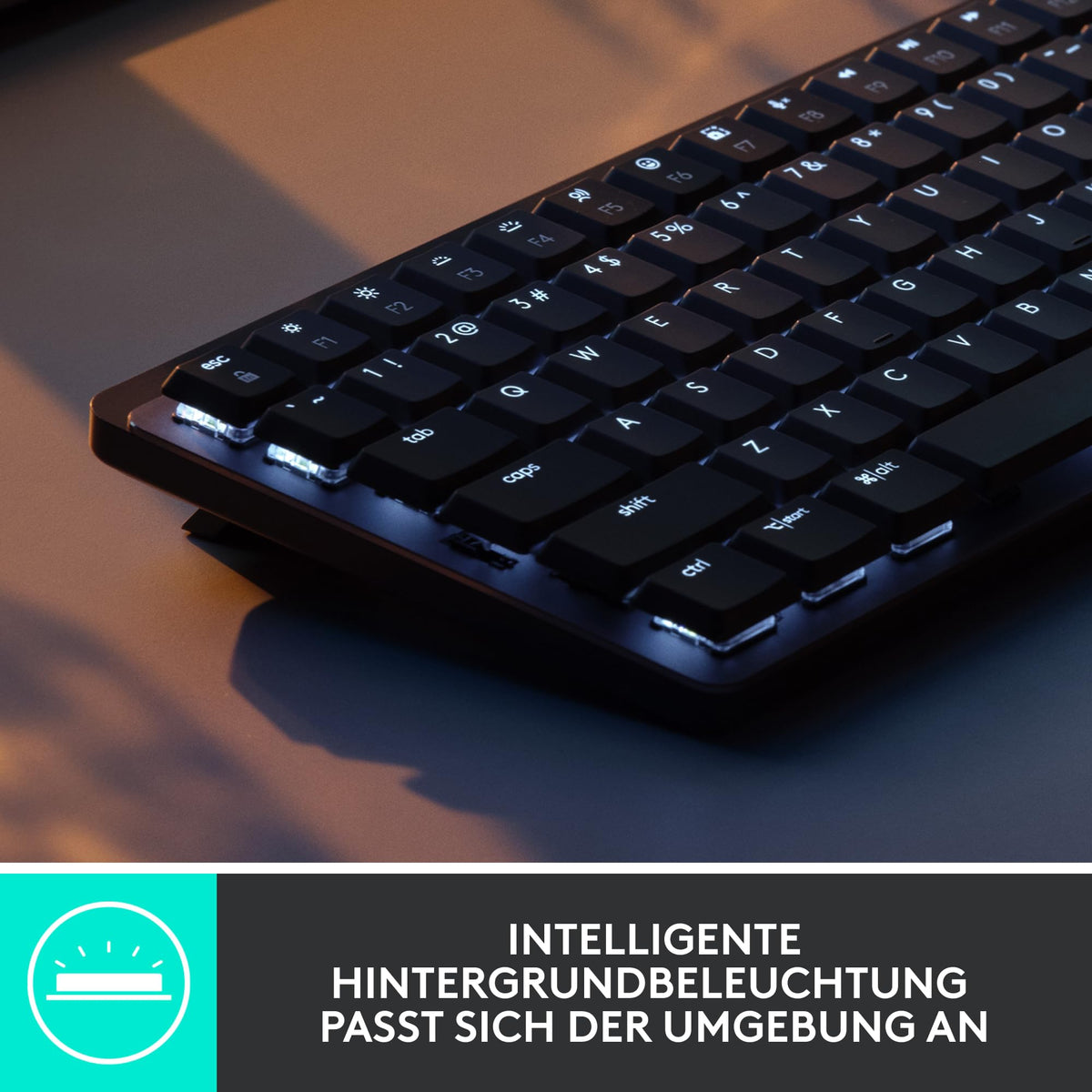 Logitech MX Tastatur mecanică wireless mini cu iluminare - 920-010771