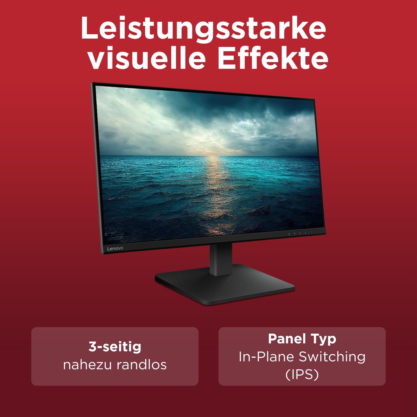 Lenovo L27qe | 27" QHD WLED Monitor - 68C8GAC3EU