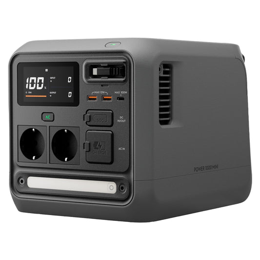 DJI Power 1000 Mini portable power station, 1008-Wh-LFP battery - 6937224125698