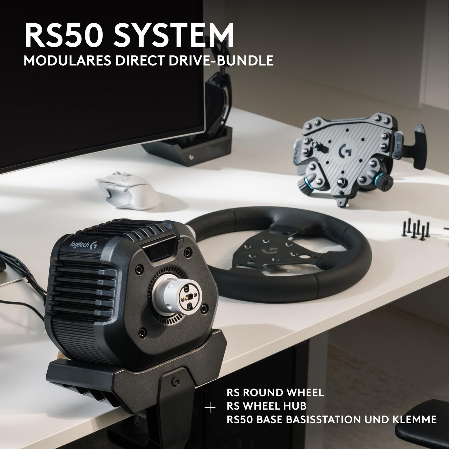 Logitech G RS50 System RS Pedals