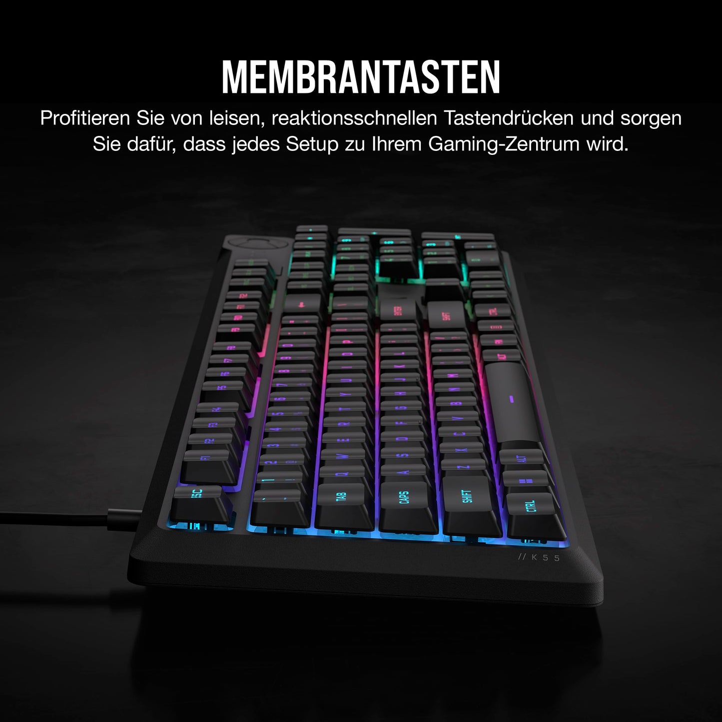 Corsair K55 CORE RGB DE CH-9226C65-DE