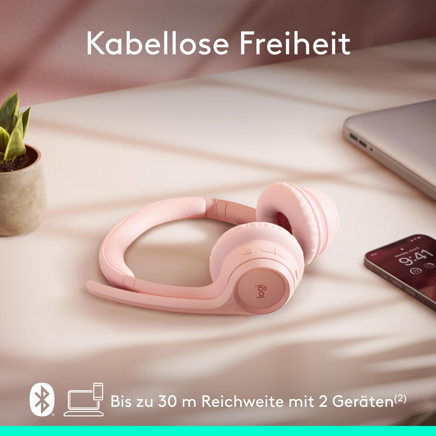 Logitech Zone 300 Rose (981-001412)