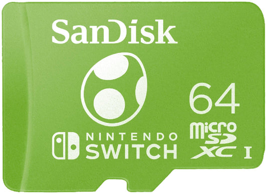 SanDisk Nintendo Switch microSDXC 64GB (SDSQXAO-064G-GN6ZN)