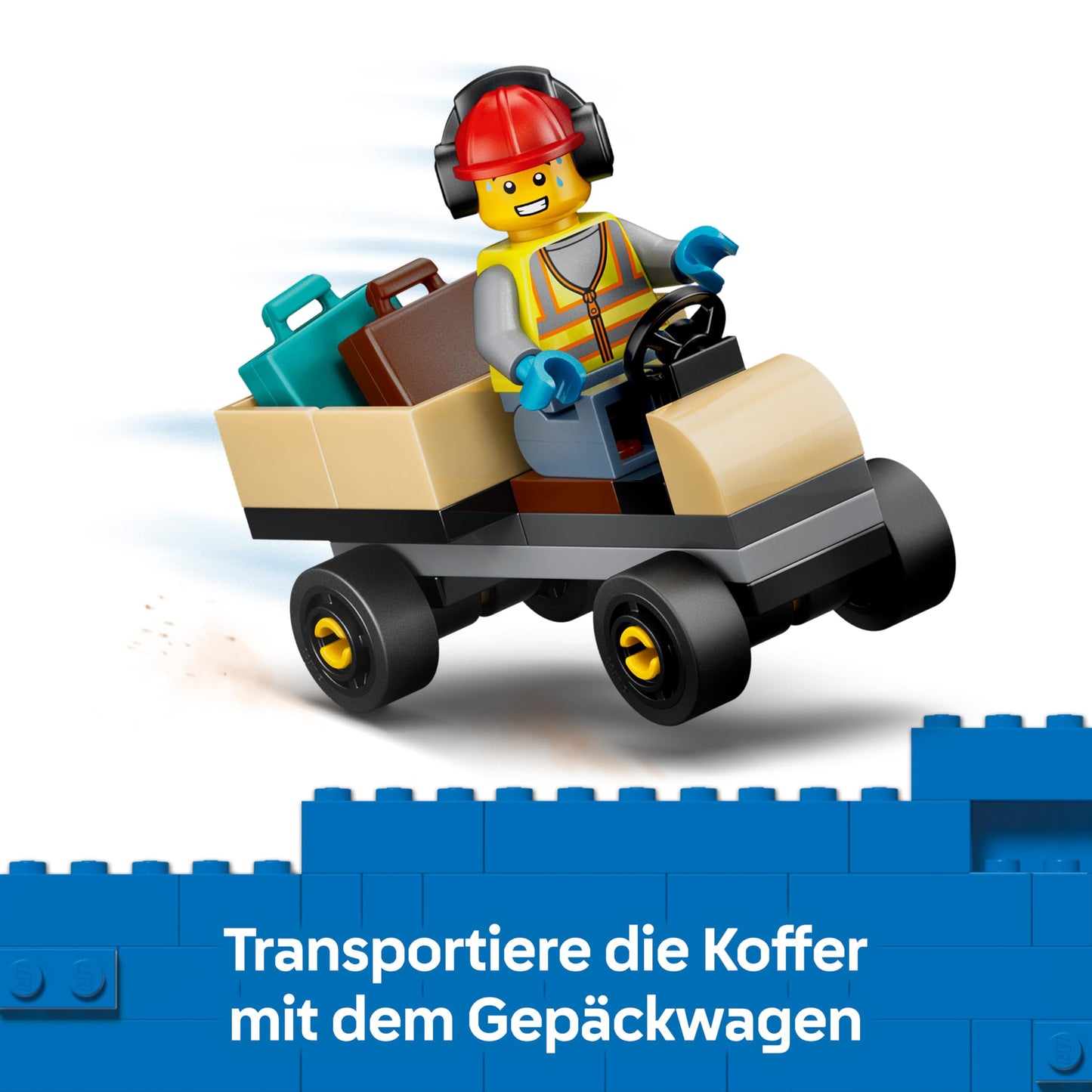 LEGO City Passenger Jet Toy - Airplane Model Kit with 4 Minifigures and Travel Accessories - Educational Toy - Birthday Gift for Boys Ages 4 and Up - 60492