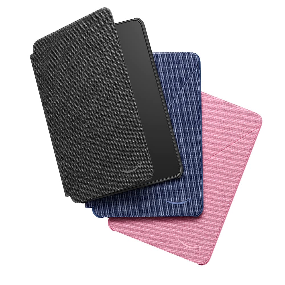 Amazon fabric cover for the Fire 7 tablet (only compatible with 12th generation tablets, 2022), dark blue - 53-028305