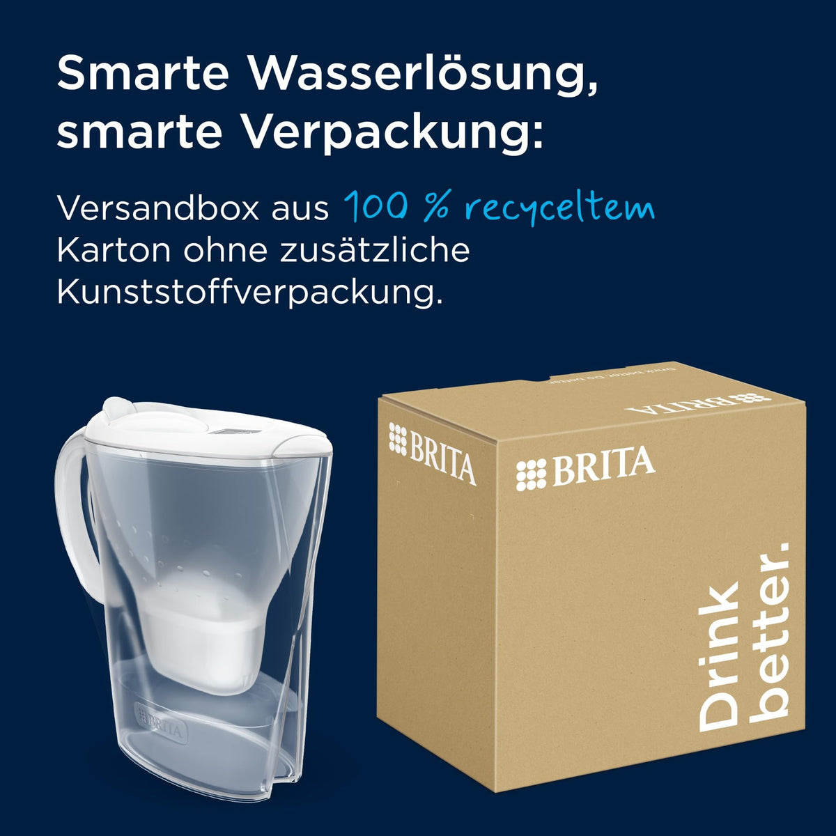 BRITA Filtru de apă MAXTRA Marella, 3x cartuș Pure Performance - 1051931