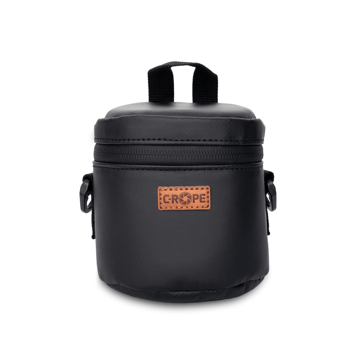 C-Rope waterproof lens bag with waterproof zipper - protective bag for camera lenses - premium lens bag - XS - CRP-PLB-XS-BLK