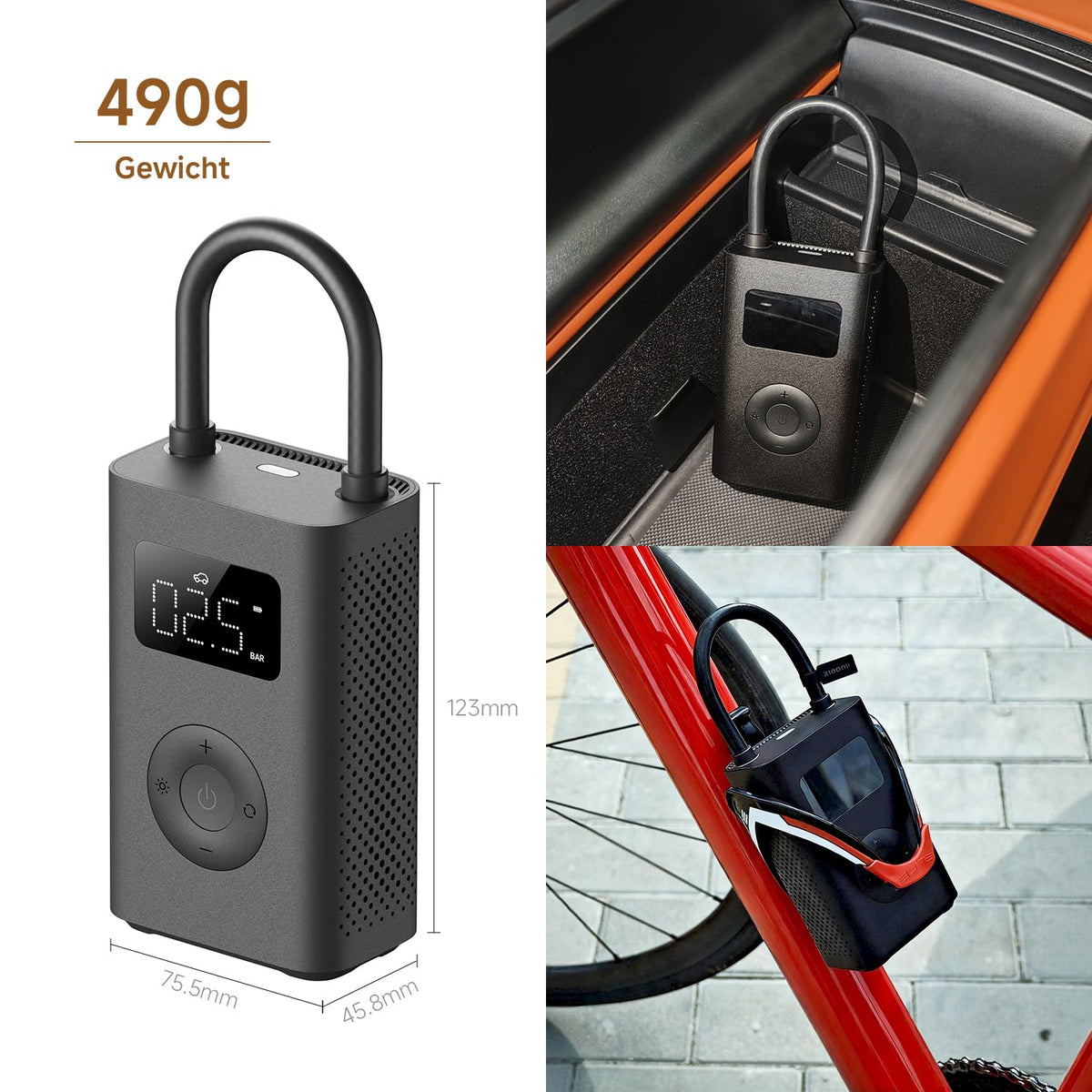 Compresor de aer electric portabil Xiaomi 2 - OB03649