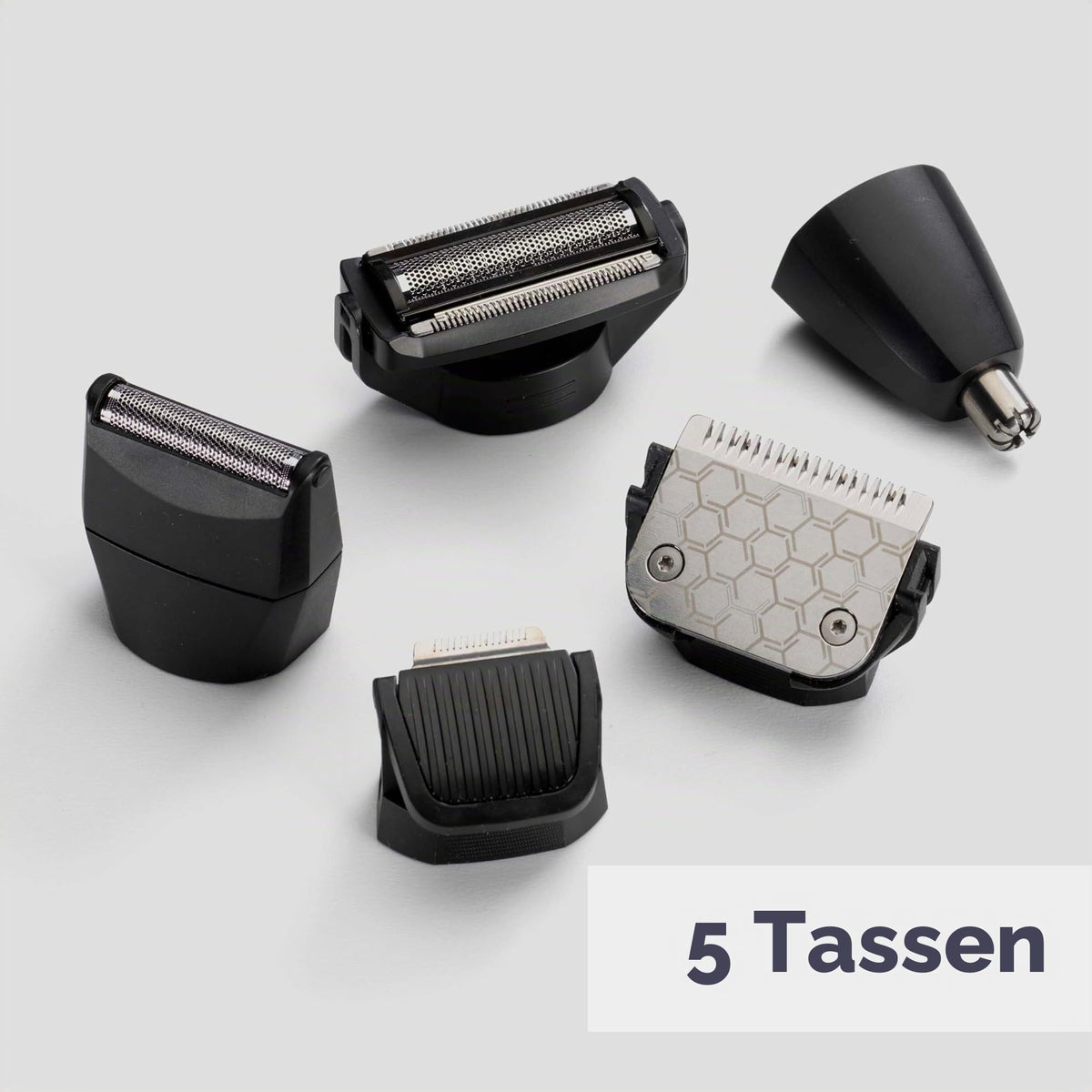 BaByliss MT987E Multi-Trimmer Graphite Precision 12-in-1, cordless, precision head, body head, beard head, nose/ear head, shaving head
