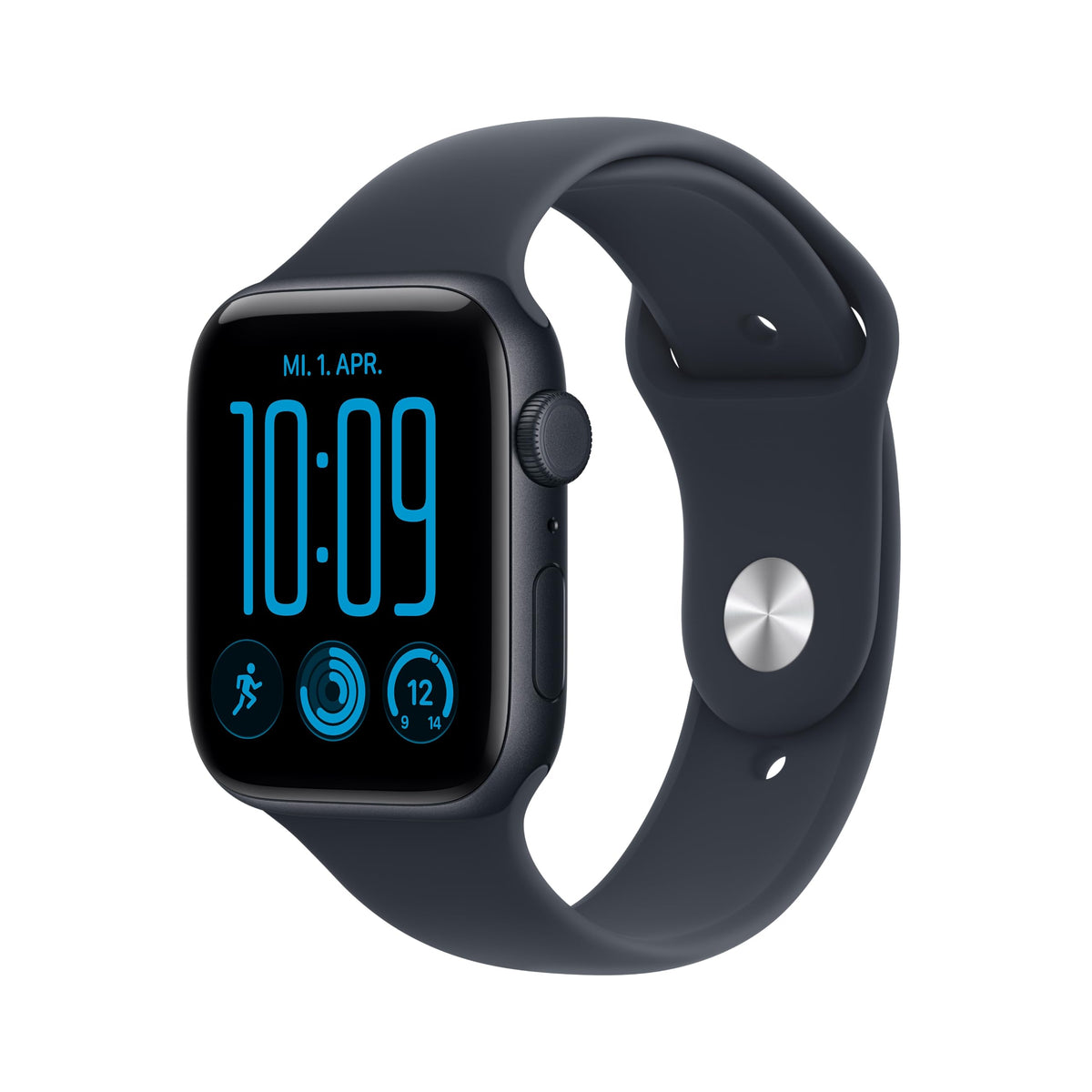Apple Watch SE 3 GPS + Cellular, 44 mm Aluminium Case Midnight - MJLQ4ZR/A