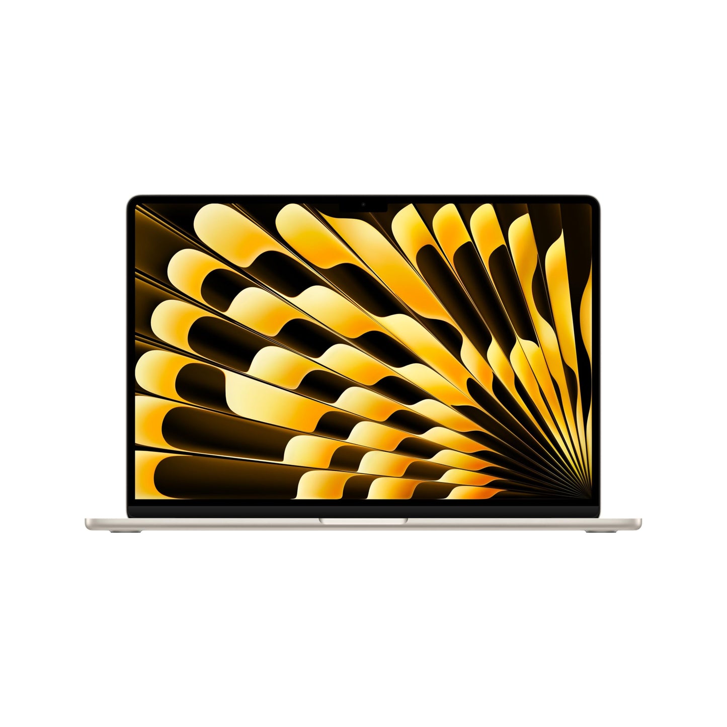 Apple 15.3" MacBook Air M5 chip with 10-core CPU and 10-core GPU: Liquid Retina Display, 16 GB shared RAM, 512 GB SSD, Touch ID, WLAN 7, Polarstern; with Apple 70W USB-C power adapter - MDVD4D/A