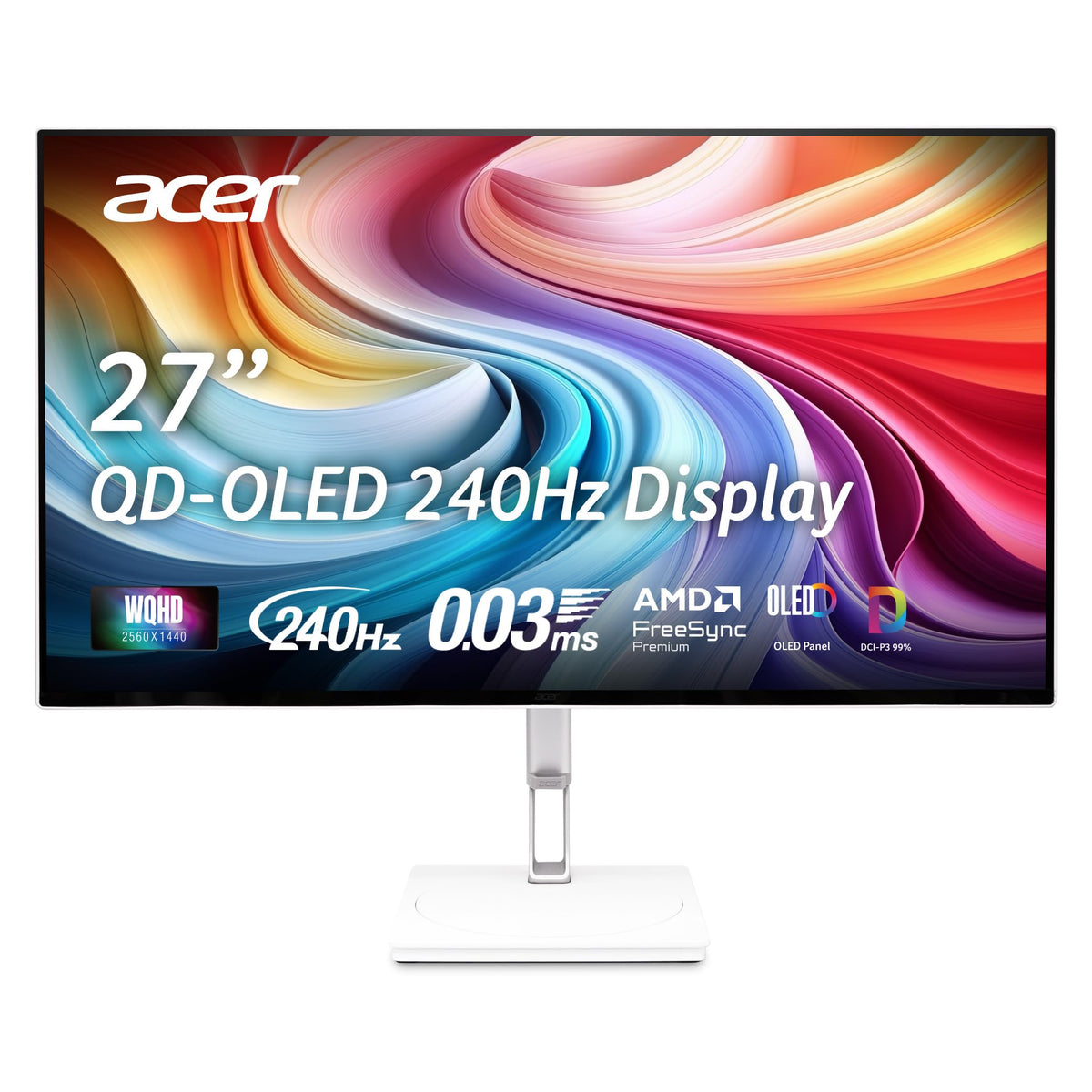 Acer CE270UX OLED Creator Monitor 27 Zoll (67,3 cm) WQHD, 240Hz - CE270UXwmiipprx