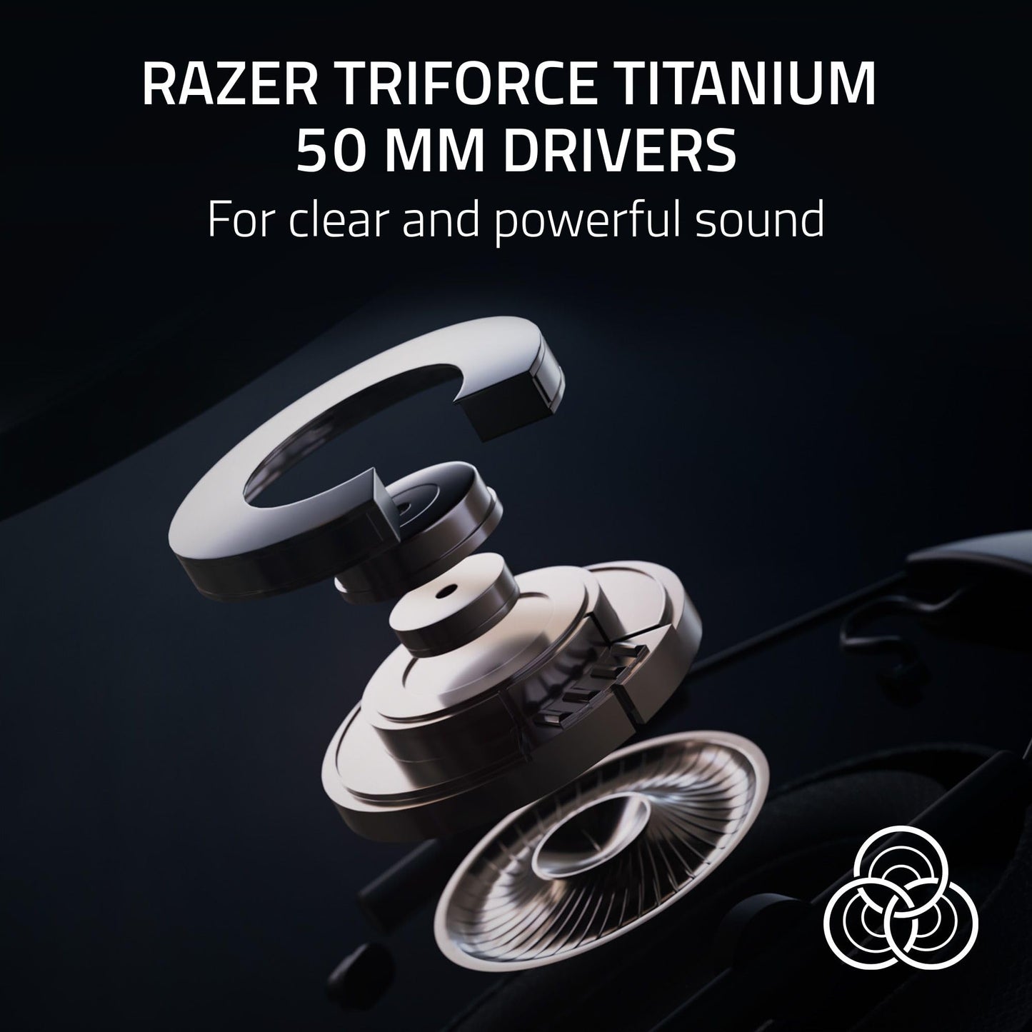 Razer BlackShark V2 Pro (2023) - Premium wireless esports headset (HyperClear super wideband microphone, Triforce Titanium 50mm driver, HyperSpeed wireless technology, up to 70 hours battery) White - RZ04-04530200-R3M1