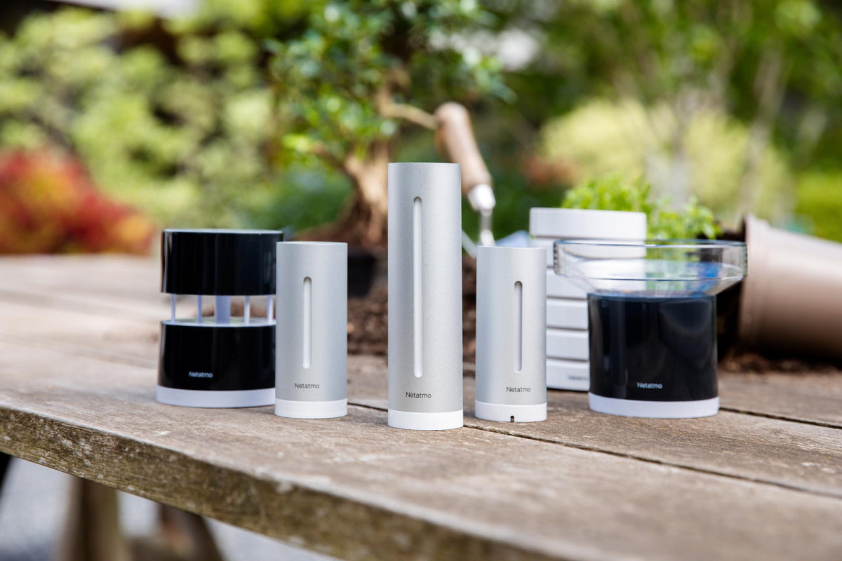 Netatmo Modul suplimentar inteligent pentru stația meteo, argintiu - Netatmo, NIM01-WW