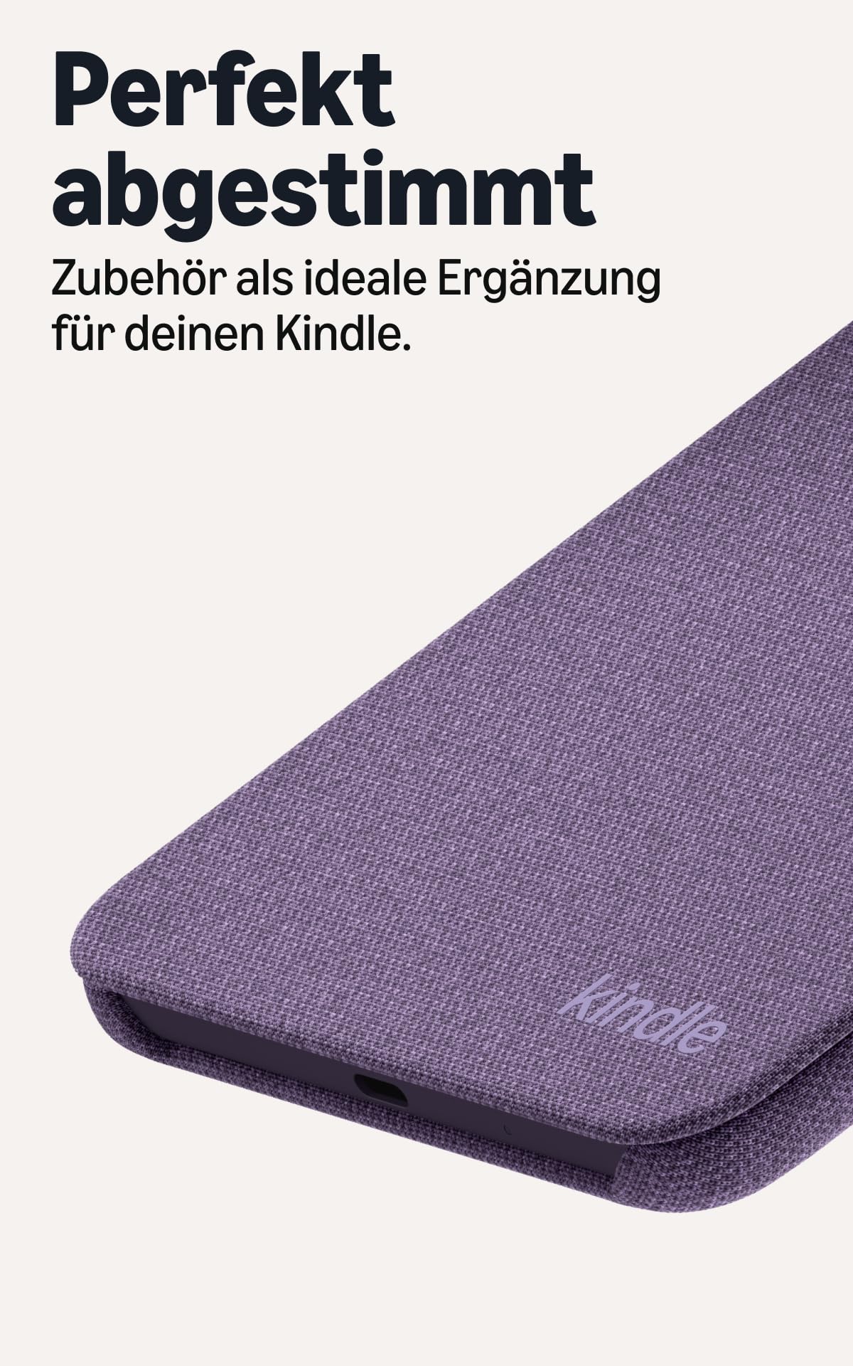 Amazon Kindle 16 GB (Latest Generation), now thinner, lighter, and faster, 6-inch display, with ads - Bright Purple - Z8PC57