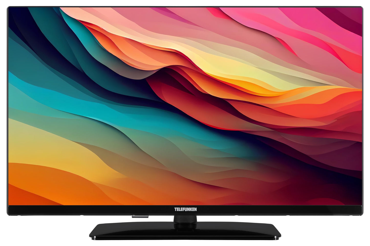 TELEFUNKEN XH32N750M television, 32 inch, HD-Ready LED TV with 800 mm screen diagonal and integrated triple tuner, black, 2024