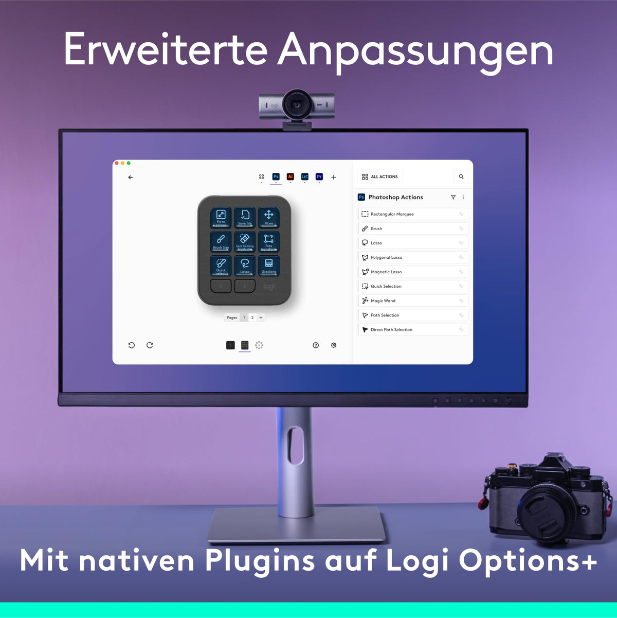 Logitech MX Creative Console, Programmable Keypad - 920-012931