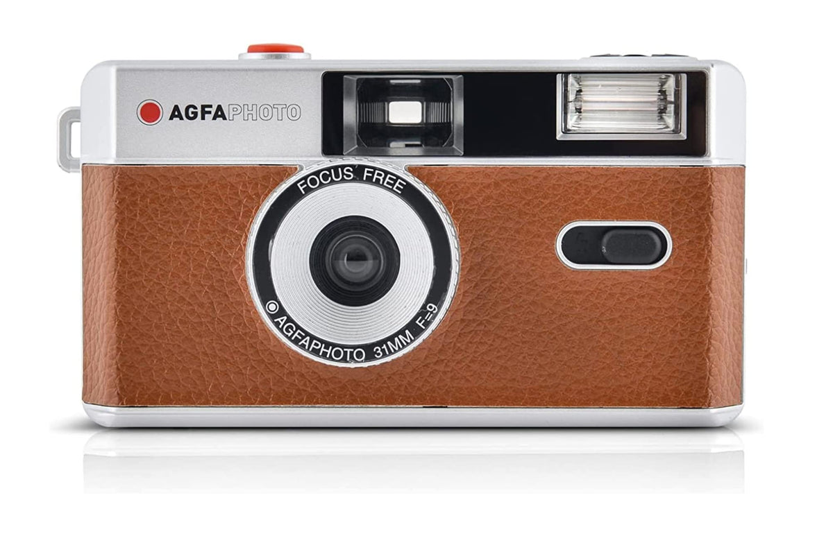 Set cameră foto analogică 35mm AgfaPhoto (film color + baterie) - AG603002SA
