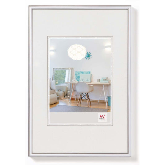 walther design picture frame silver 60 x 80 cm New Lifestyle plastic frame KV080S