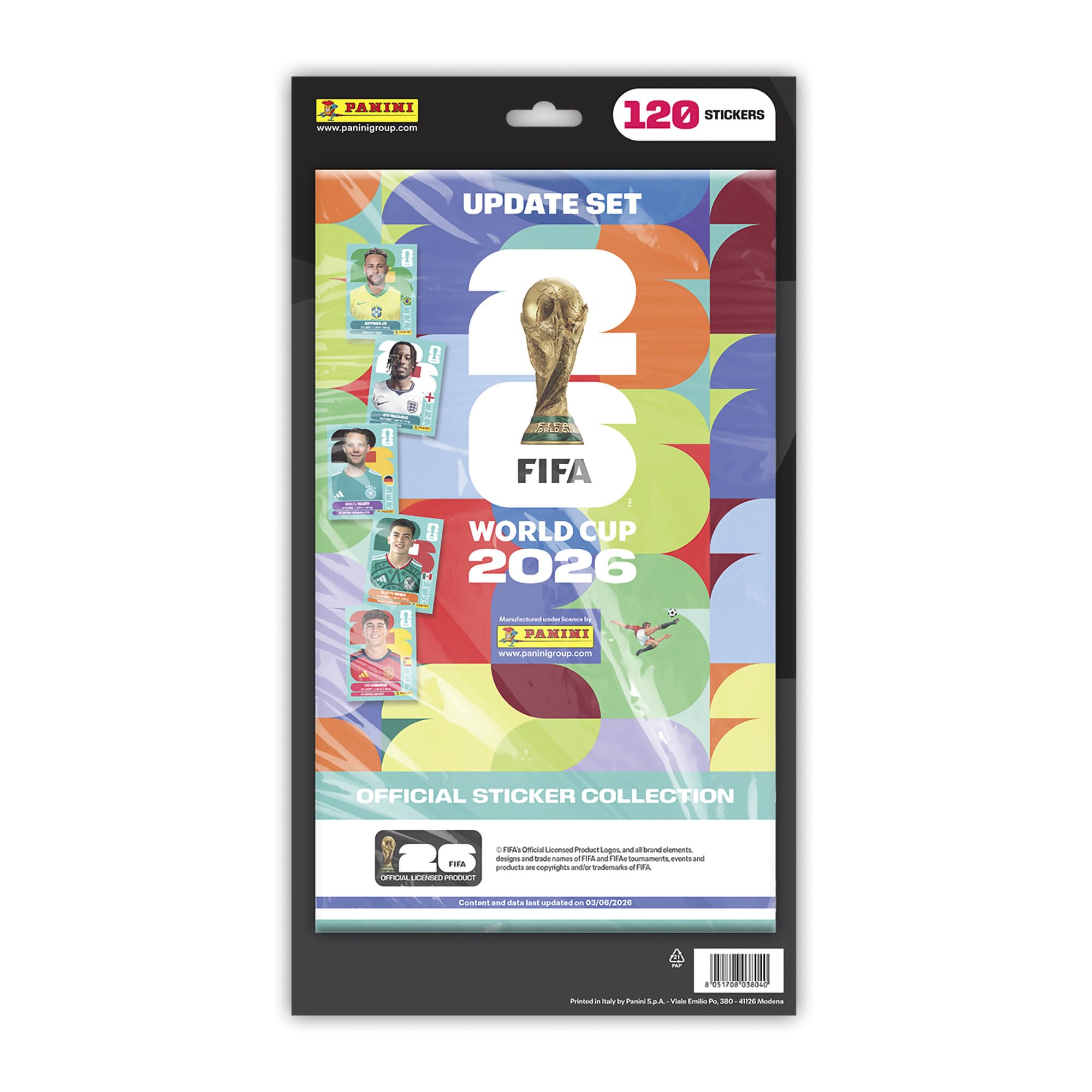 FIFA World Cup 2026 Sticker Collection Update Set - WC26STUS