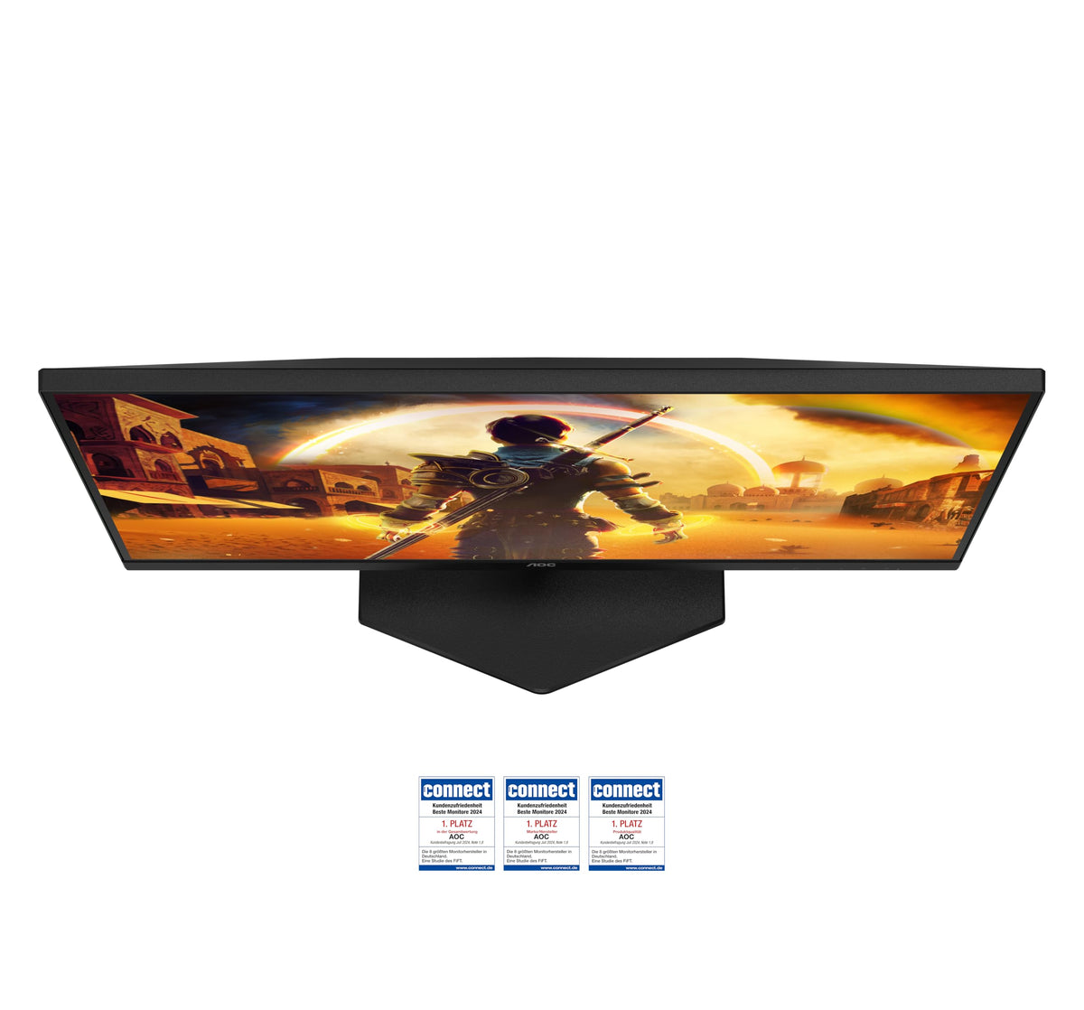 AOC Q27G42XNE 27-inch WQHD Gaming Monitor, 180Hz, Fast VA Panel, 1ms GtG, HDR10, FreeSync, Speakers, (2560x1440 HDMI 2X 2.0) Black