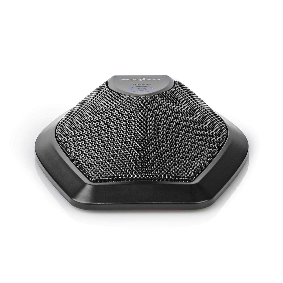 NEDIS Microphone - Used for: Desktop/Notebook - Wired - 1x USB - MICCU100BK