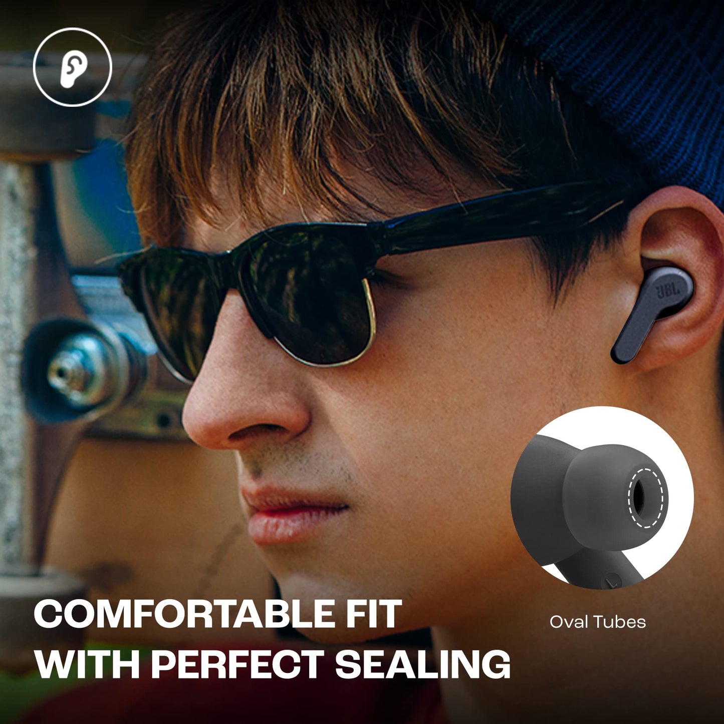 JBL Wave Beam – wireless in-ear earphones (model 2022) - JBLWBEAMBLK
