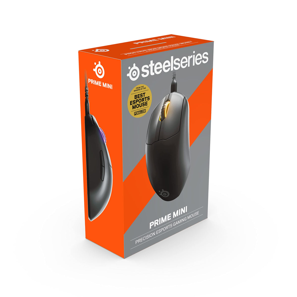 SteelSeries Prime Mini - Mouse de gaming pentru esports - Comutatoare optico-magnetice - Factor de formă mini - 62421